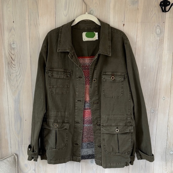Anthropologie Jackets & Blazers - Anthropologie Jacket with Knit Wool Pattern Back Size M